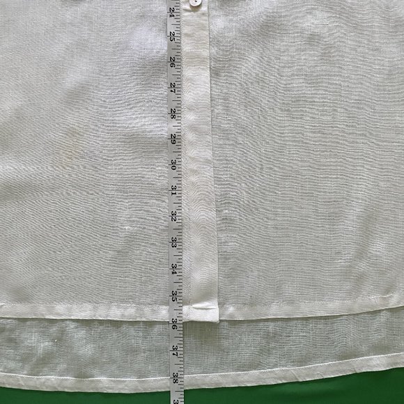 Eileen Fisher Organic French Linen Tunic, Small - Picture 10 of 11